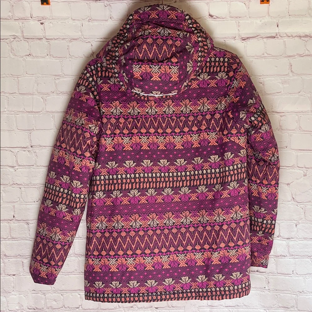 Columbia Kids Girls  Patterned Winter Ski Jacket - Coat Size‎ Large